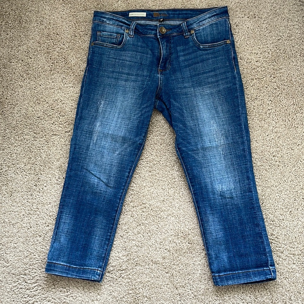 Kut from the Kloth Lauren Crop Straight Leg Petite